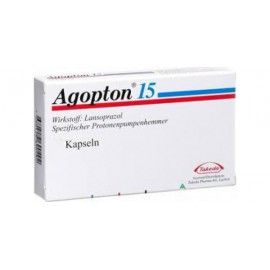 Изображение товара: Агоптон (Лансопразол) Agopton  (Lansoprazole) 15 мг/98 капсул  